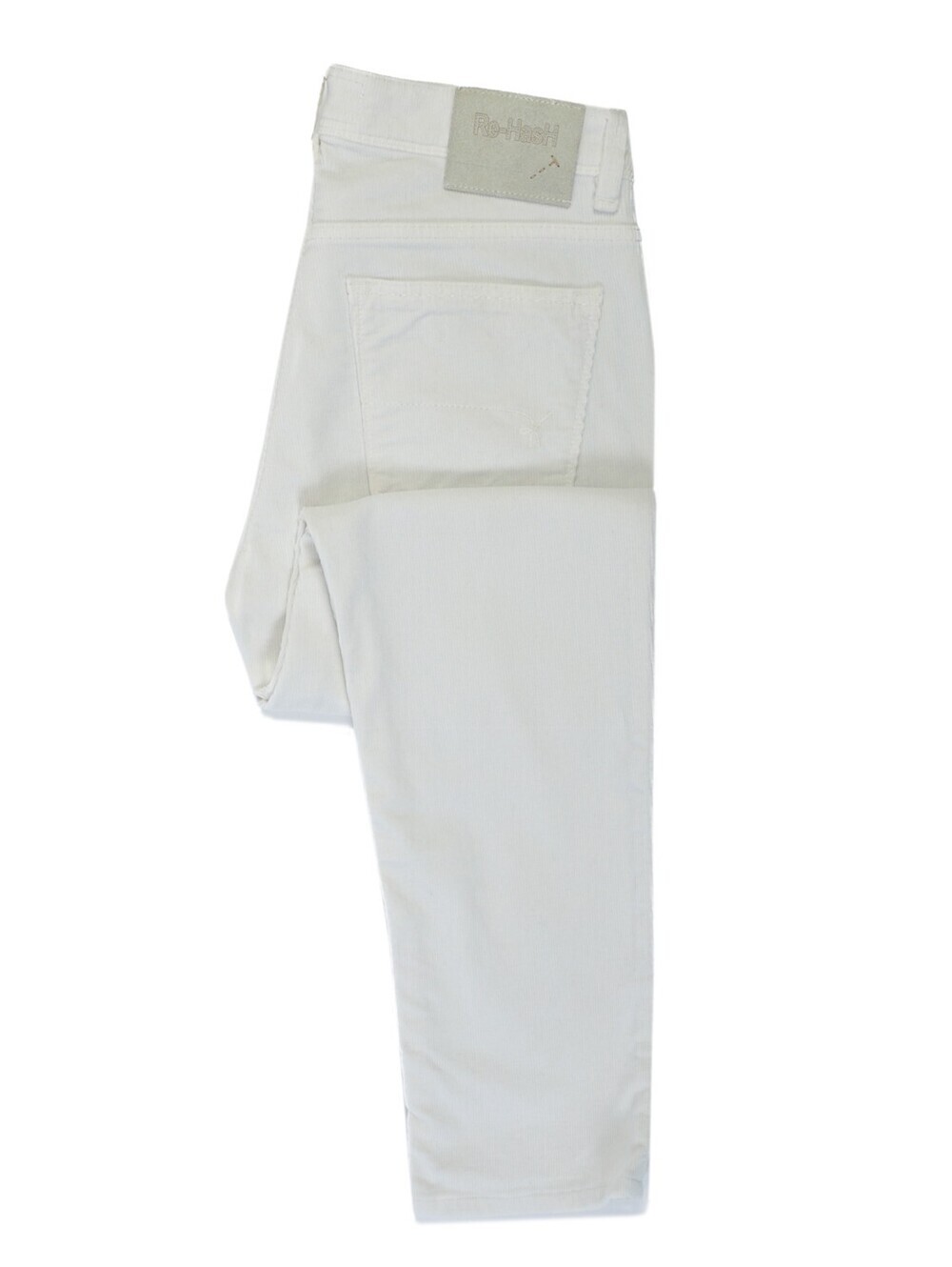 Re-Hash White Corduroy Rubens Pants 32 35244